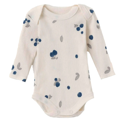 Боди с длинным рукавом Blueberry Крошка Я 9834312 молочное 1